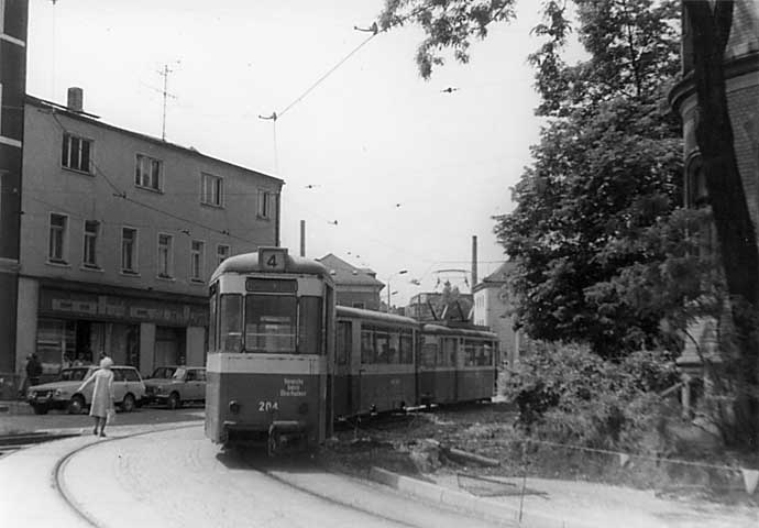 Zwickau 204, Georgenplatz, 1987