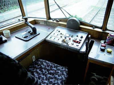 Fahrerstand 1 von Belin 3011, 1.6.1996